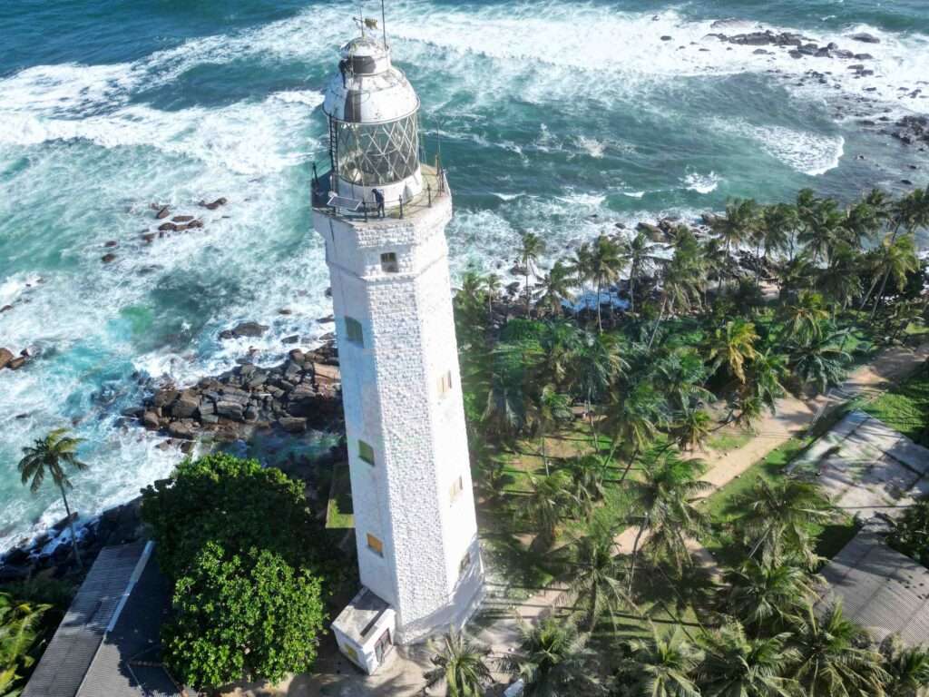 Dondra Lighthouse Rope Access Facade Cleaning by Spider Technologies: Your One-Stop Rope Access Solution Provider for Industrial, Commercial, and Residential Buildings in Sri Lanka.